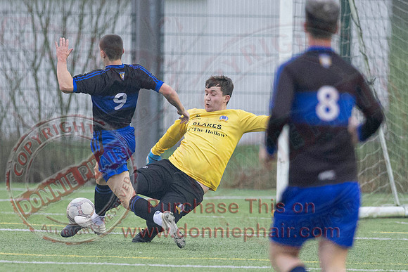 Enniskillen Town (2) V Omagh Hospitals (1) in Mercer Football League-5