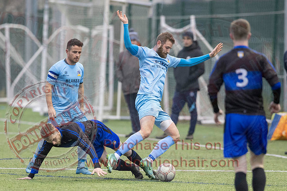 Enniskillen Town (2) V Omagh Hospitals (1) in Mercer Football League-9