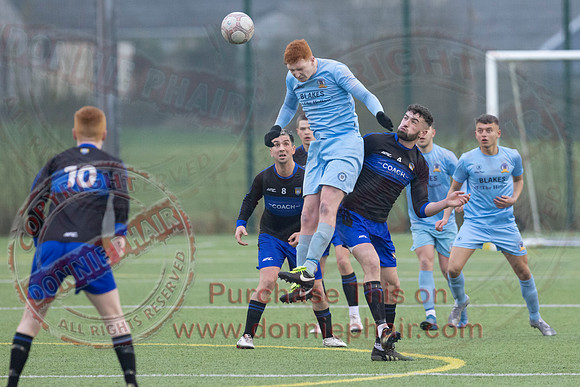 Enniskillen Town (2) V Omagh Hospitals (1) in Mercer Football League-8