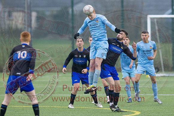 Enniskillen Town (2) V Omagh Hospitals (1) in Mercer Football League-7