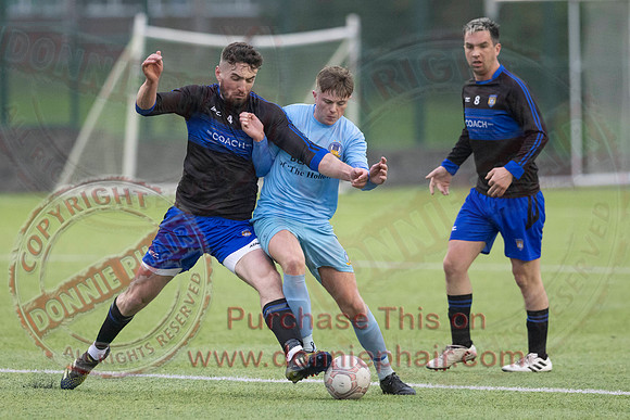 Enniskillen Town (2) V Omagh Hospitals (1) in Mercer Football League-11