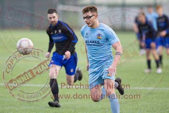Enniskillen Town (2) V Omagh Hospitals (1) in Mercer Football League-12