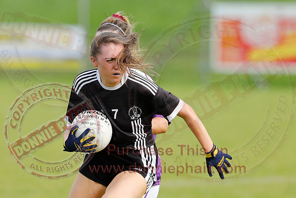 Derrygonnelly (1-13) V Aghadrumsee (2-05) in Ladies Senior GAA Football Championship Semi-Final -1