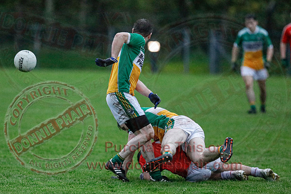 Derrylin (0-11) V Newtownbutler (0-05) (Abandoned) in Junior GAA Football Championship Semi-Final-10