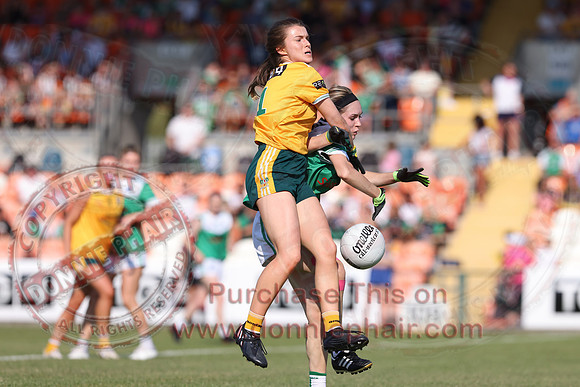 Antrim (3-15) V Fermanagh (0-11) in Ladies All Ireland GAA Football Junior Championship Final Replay-55