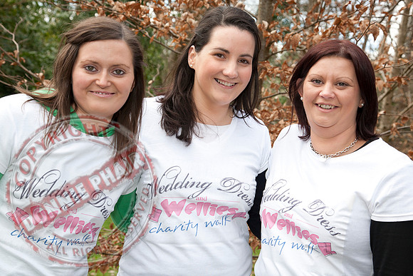 Brides In Wellies, Charity Walk at Castle Coole, Enniskillen.