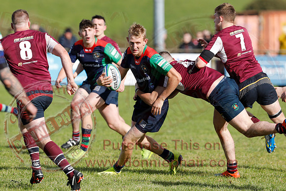 Enniskillen 1st XV (12) V Clogher Valley 1st XV (27) in Ulster Rugby Championship Division One-6