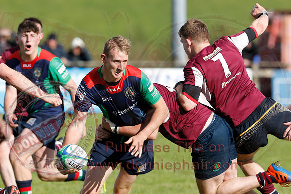 Enniskillen 1st XV (12) V Clogher Valley 1st XV (27) in Ulster Rugby Championship Division One-7