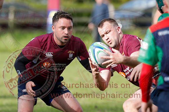 Enniskillen 1st XV (12) V Clogher Valley 1st XV (27) in Ulster Rugby Championship Division One-8