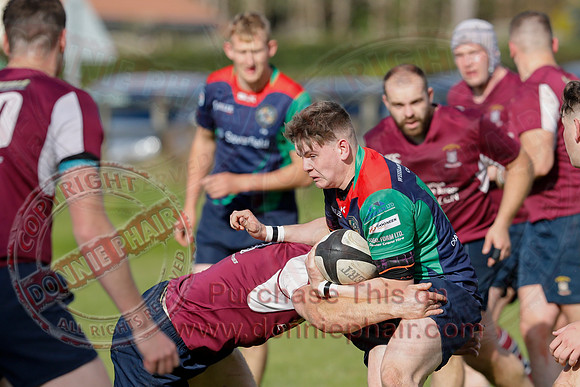 Enniskillen 1st XV (12) V Clogher Valley 1st XV (27) in Ulster Rugby Championship Division One-25
