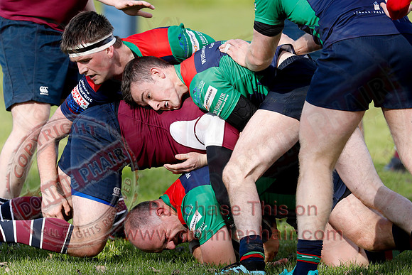 Enniskillen 1st XV (12) V Clogher Valley 1st XV (27) in Ulster Rugby Championship Division One-29