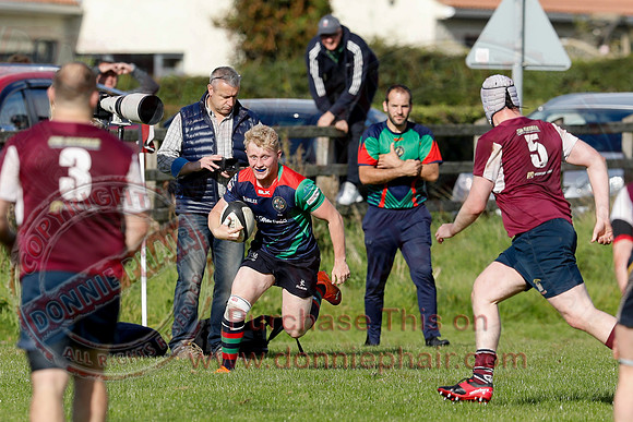Enniskillen 1st XV (12) V Clogher Valley 1st XV (27) in Ulster Rugby Championship Division One-31