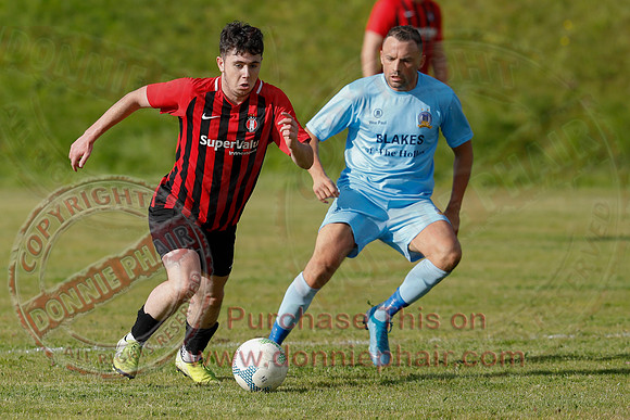 Irvinestown (0) V Enniskillen Town (5) in Mercer Football League-6