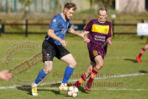 Kesh (6) V Mountfield (1) in Mercer Football League-1