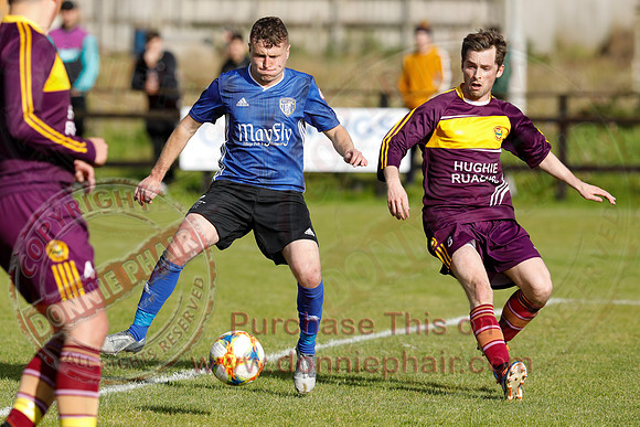 Kesh (6) V Mountfield (1) in Mercer Football League-2
