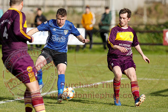 Kesh (6) V Mountfield (1) in Mercer Football League-3