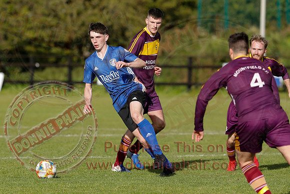 Kesh (6) V Mountfield (1) in Mercer Football League-4