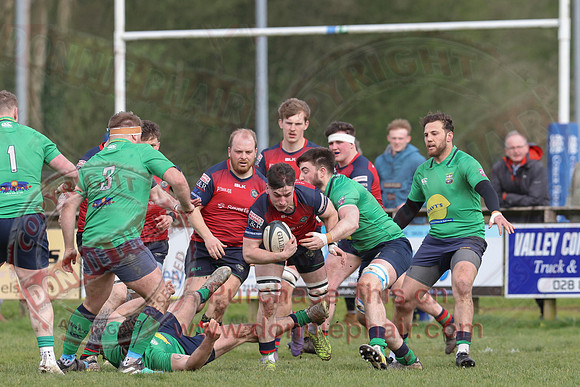 Clogher Valley 1st XV (41) V Ballina (12) in All-Ireland Rugby League 2C Champions-3