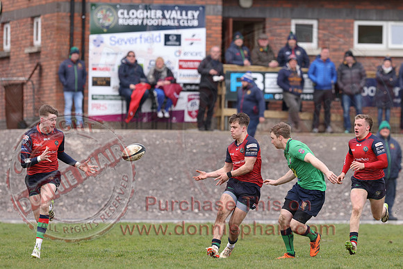 Clogher Valley 1st XV (41) V Ballina (12) in All-Ireland Rugby League 2C Champions-11