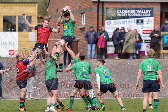 Clogher Valley 1st XV (41) V Ballina (12) in All-Ireland Rugby League 2C Champions-7