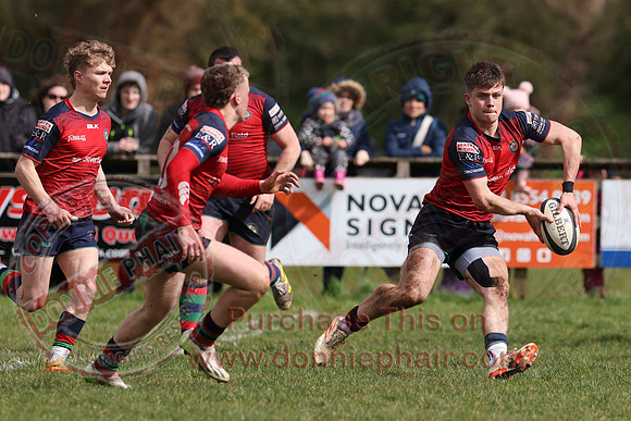 Clogher Valley 1st XV (41) V Ballina (12) in All-Ireland Rugby League 2C Champions-13
