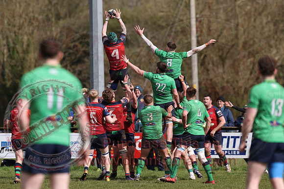 Clogher Valley 1st XV (41) V Ballina (12) in All-Ireland Rugby League 2C Champions-14