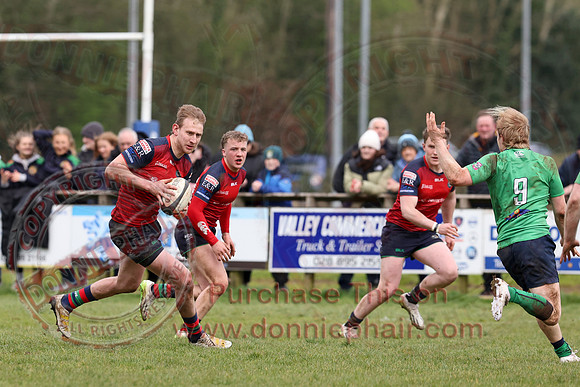 Clogher Valley 1st XV (41) V Ballina (12) in All-Ireland Rugby League 2C Champions-16