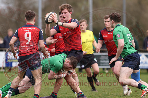 Clogher Valley 1st XV (41) V Ballina (12) in All-Ireland Rugby League 2C Champions-19
