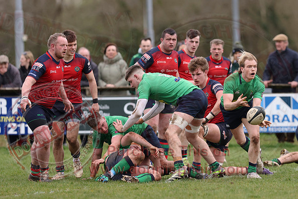 Clogher Valley 1st XV (41) V Ballina (12) in All-Ireland Rugby League 2C Champions-22