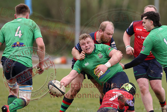 Clogher Valley 1st XV (41) V Ballina (12) in All-Ireland Rugby League 2C Champions-24
