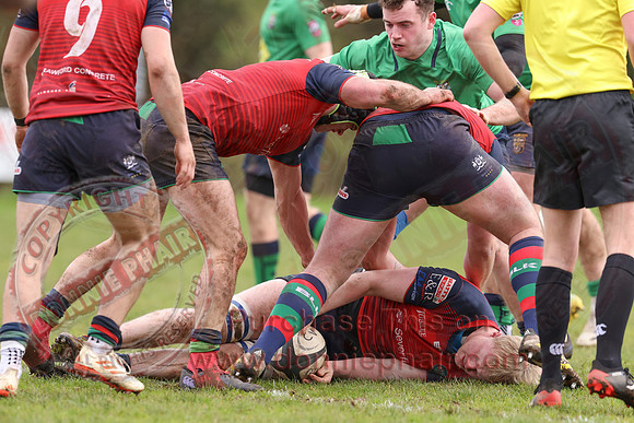 Clogher Valley 1st XV (41) V Ballina (12) in All-Ireland Rugby League 2C Champions-28