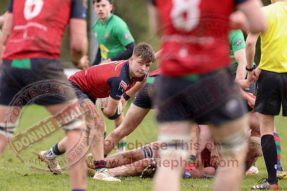 Clogher Valley 1st XV (41) V Ballina (12) in All-Ireland Rugby League 2C Champions-29