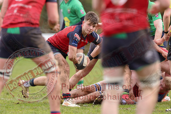 Clogher Valley 1st XV (41) V Ballina (12) in All-Ireland Rugby League 2C Champions-30