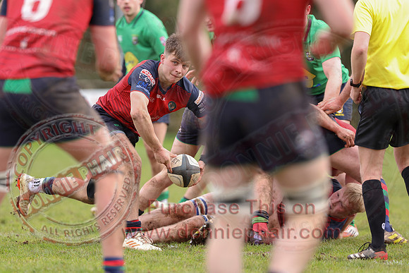 Clogher Valley 1st XV (41) V Ballina (12) in All-Ireland Rugby League 2C Champions-31