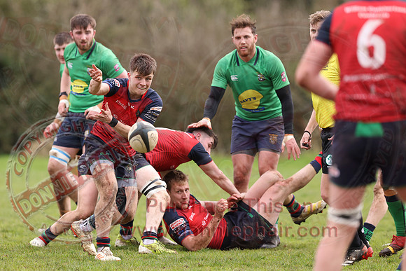 Clogher Valley 1st XV (41) V Ballina (12) in All-Ireland Rugby League 2C Champions-33