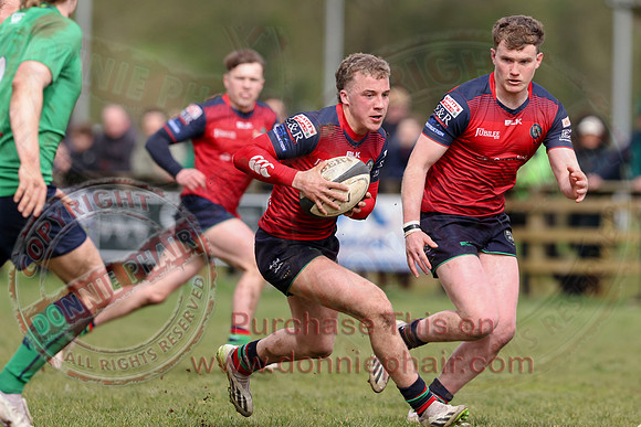 Clogher Valley 1st XV (41) V Ballina (12) in All-Ireland Rugby League 2C Champions-35