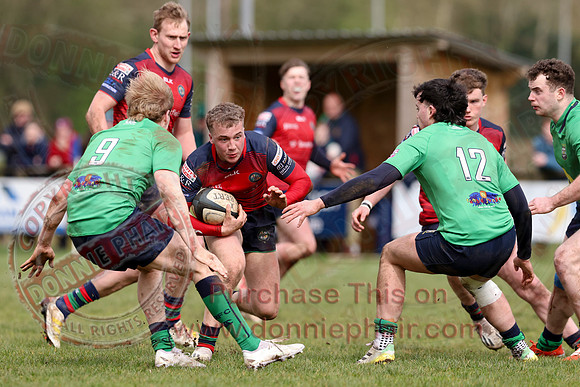 Clogher Valley 1st XV (41) V Ballina (12) in All-Ireland Rugby League 2C Champions-36