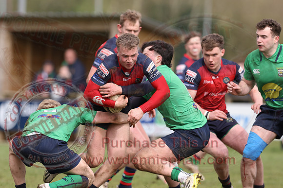Clogher Valley 1st XV (41) V Ballina (12) in All-Ireland Rugby League 2C Champions-37