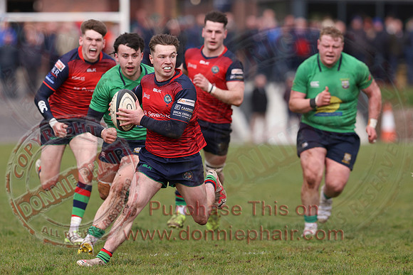 Clogher Valley 1st XV (41) V Ballina (12) in All-Ireland Rugby League 2C Champions-41