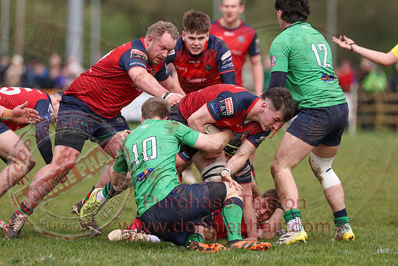 Clogher Valley 1st XV (41) V Ballina (12) in All-Ireland Rugby League 2C Champions-43