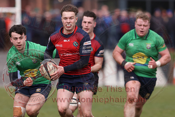 Clogher Valley 1st XV (41) V Ballina (12) in All-Ireland Rugby League 2C Champions-40