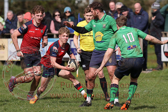 Clogher Valley 1st XV (41) V Ballina (12) in All-Ireland Rugby League 2C Champions-48