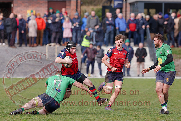 Clogher Valley 1st XV (41) V Ballina (12) in All-Ireland Rugby League 2C Champions-47