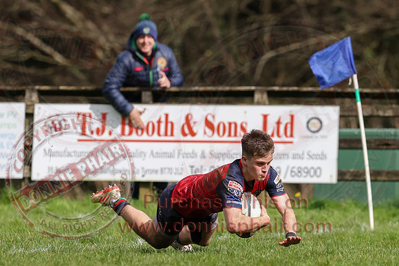 Clogher Valley 1st XV (41) V Ballina (12) in All-Ireland Rugby League 2C Champions-46
