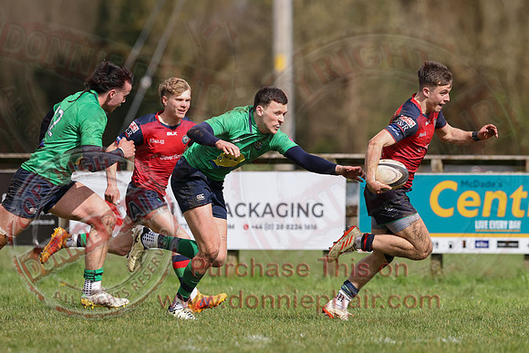 Clogher Valley 1st XV (41) V Ballina (12) in All-Ireland Rugby League 2C Champions-45