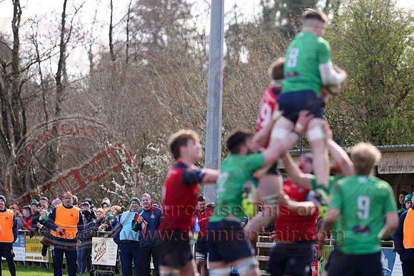Clogher Valley 1st XV (41) V Ballina (12) in All-Ireland Rugby League 2C Champions-51