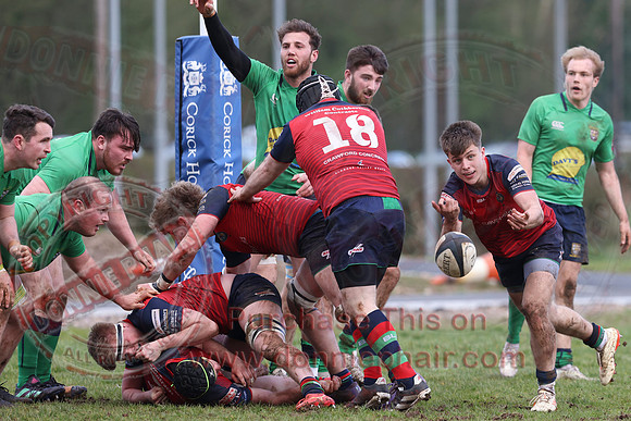 Clogher Valley 1st XV (41) V Ballina (12) in All-Ireland Rugby League 2C Champions-63