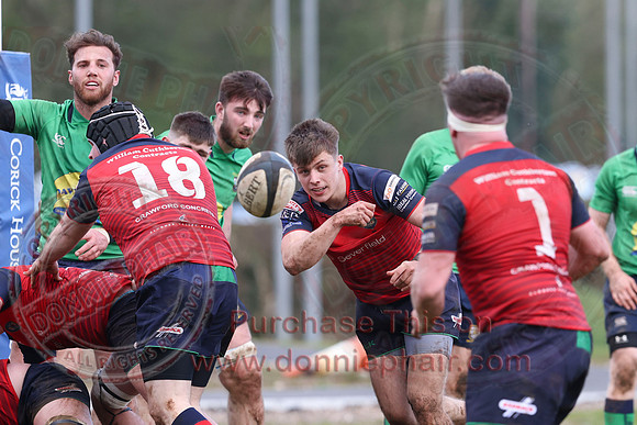 Clogher Valley 1st XV (41) V Ballina (12) in All-Ireland Rugby League 2C Champions-64