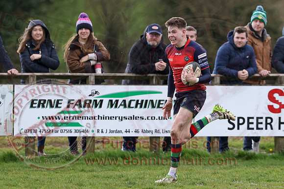 Clogher Valley 1st XV (41) V Ballina (12) in All-Ireland Rugby League 2C Champions-71