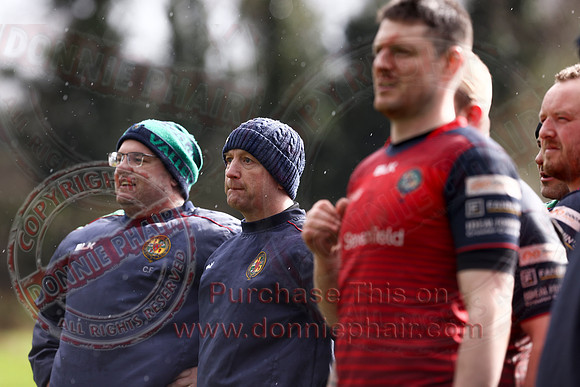 Clogher Valley 1st XV (41) V Ballina (12) in All-Ireland Rugby League 2C Champions-96